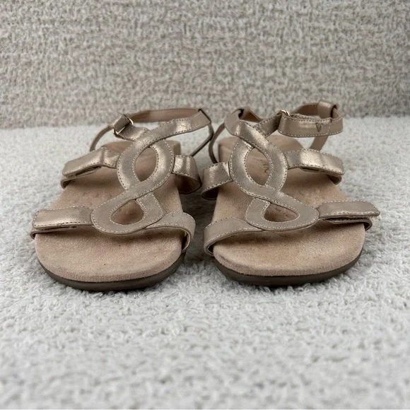 Vionic Sandals Womens 6 Rose Gold Jodie Comfort Walking Ergonomic Ankle Straps - Picture 4 of 11